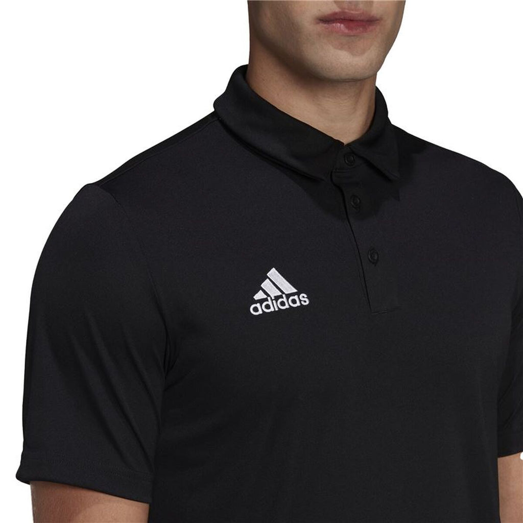 Men’s Short Sleeve Polo Shirt Adidas HB5328 Black 3XL