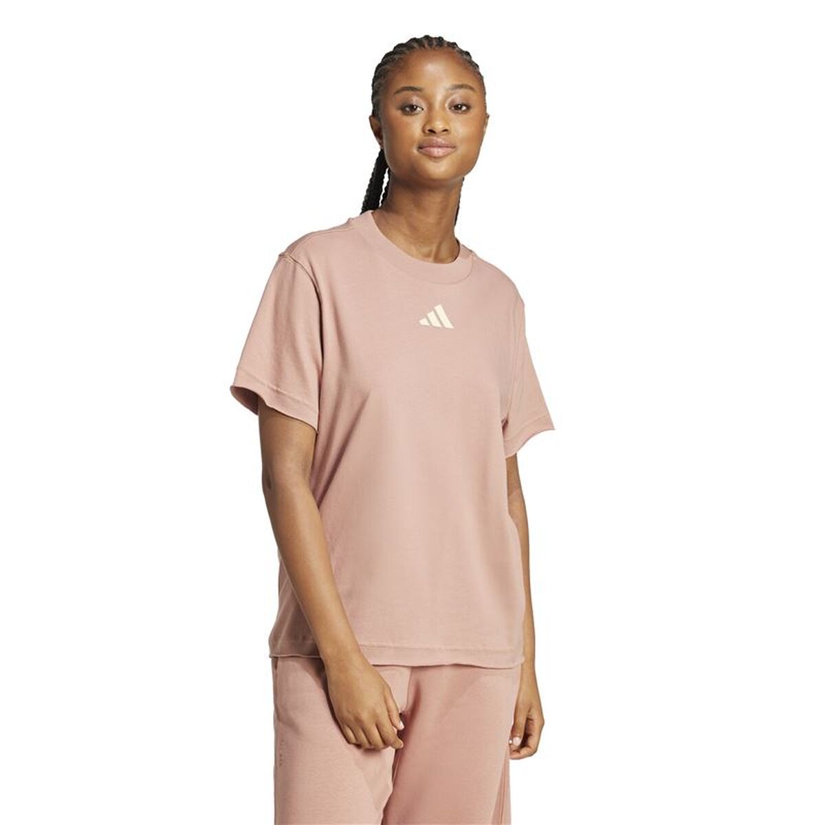 Women’s Short Sleeve T-Shirt Adidas Pink