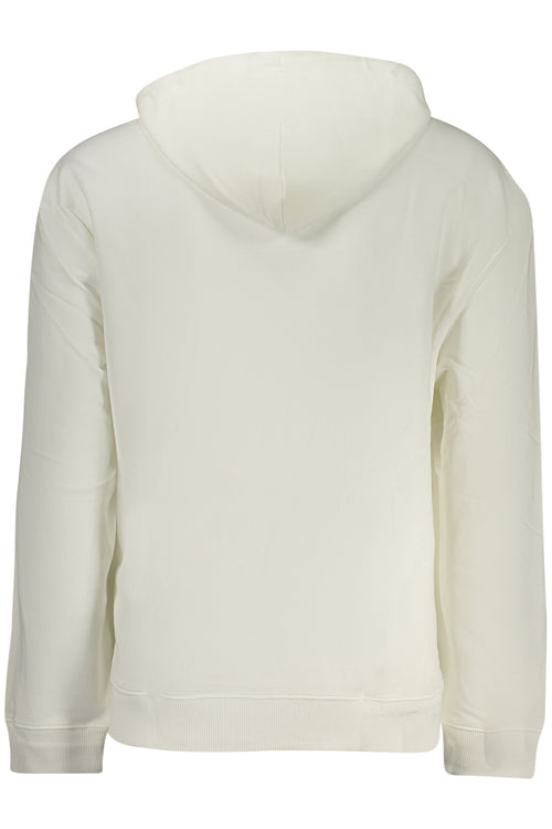 CALVIN KLEIN MEN'S ZIP-UP SWEATSHIRT WHITE