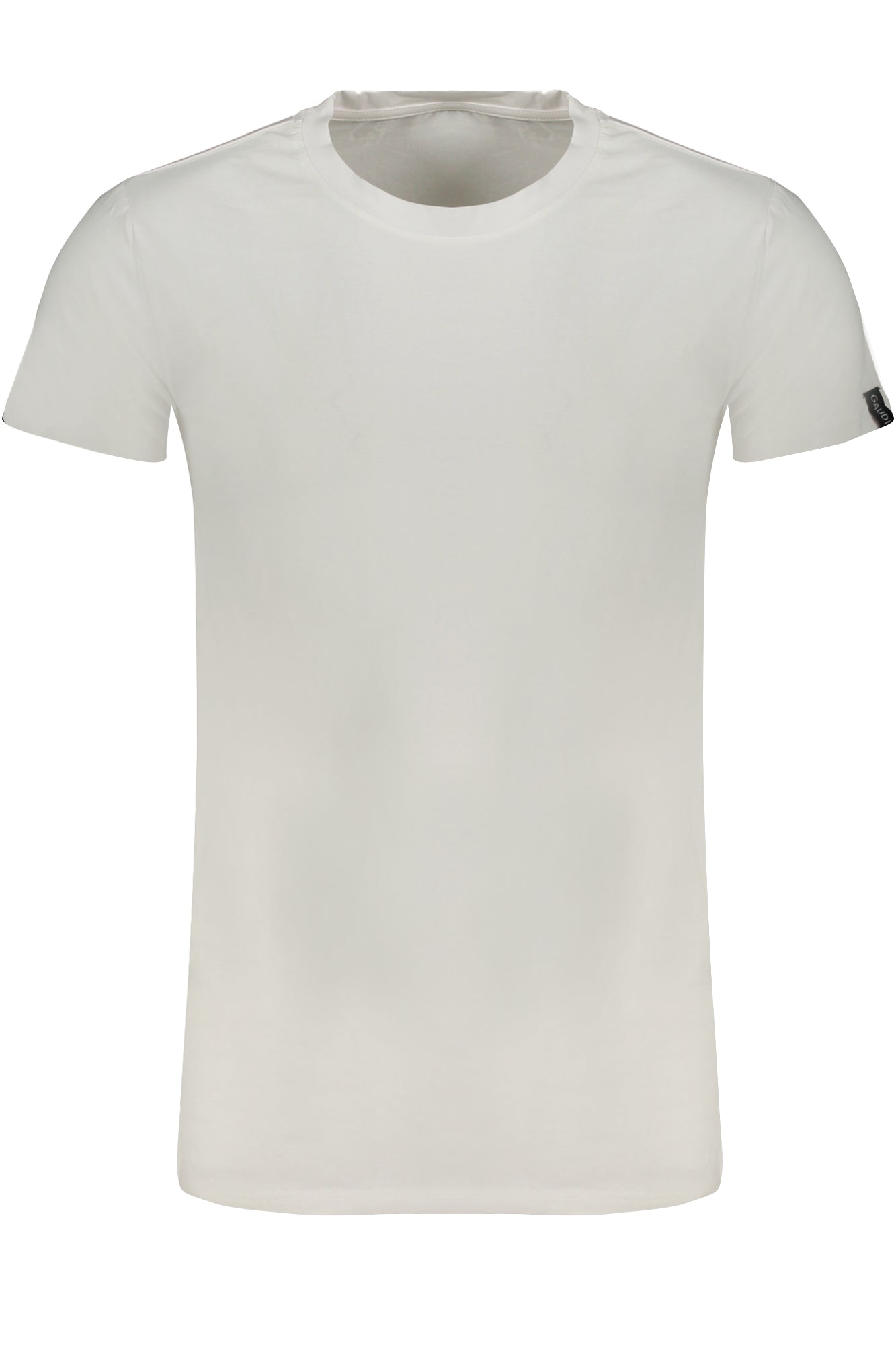 GAUDÌ MEN'S WHITE SHORT SLEEVE T-SHIRT