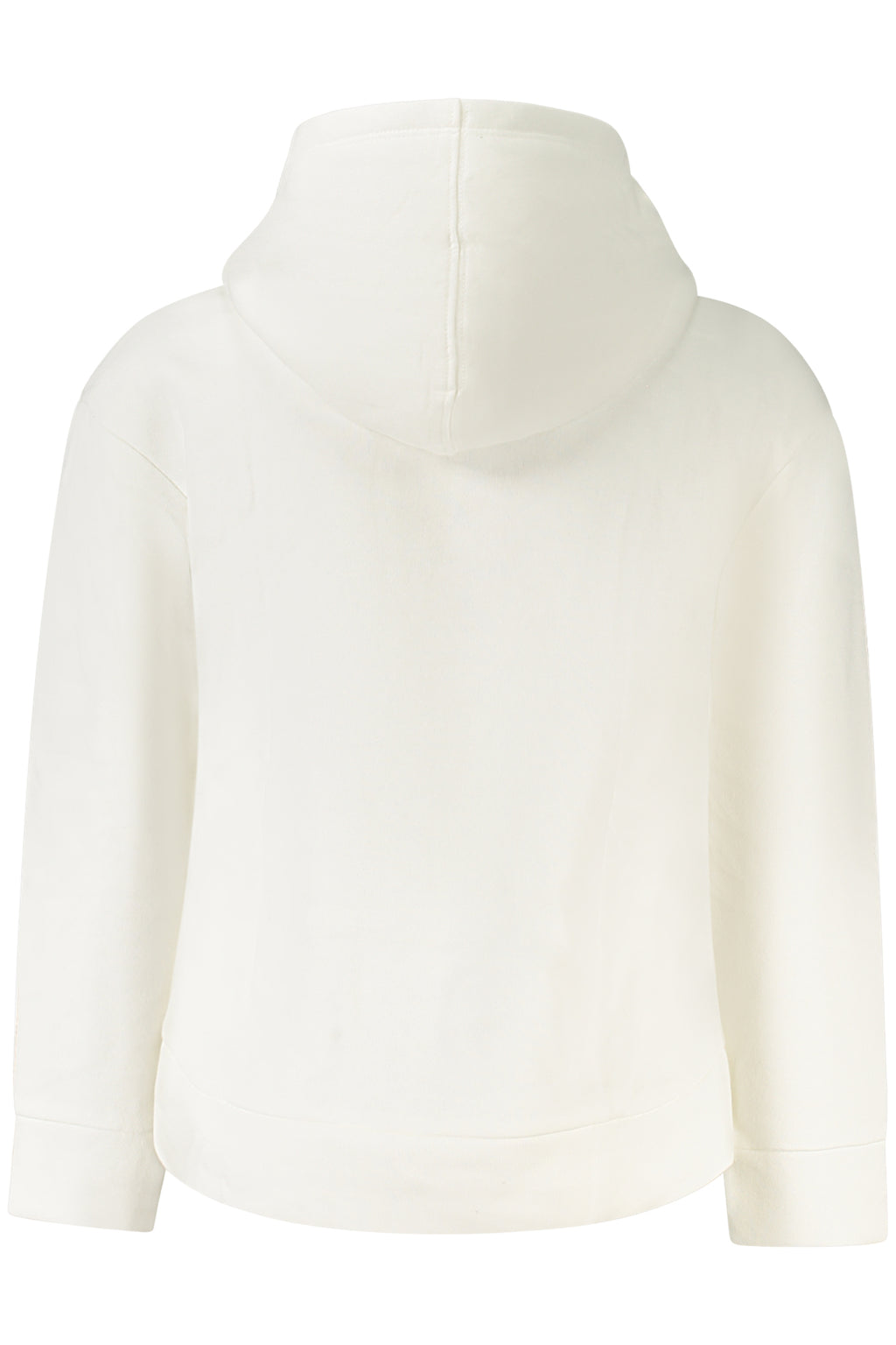 NIKE KIDS' WHITE ZIP-UP SWEATSHIRT